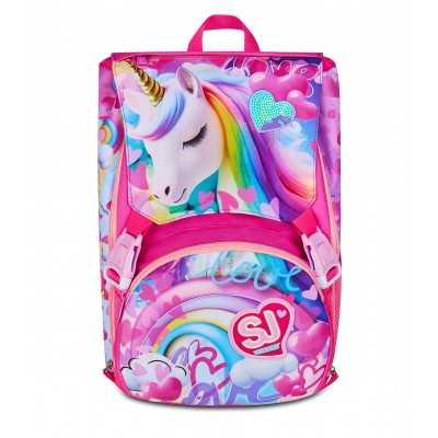 ZAINO scuola SJ GANG seven BIG backpack FLYUNICORN GIRL estensibile SEVEN - 1