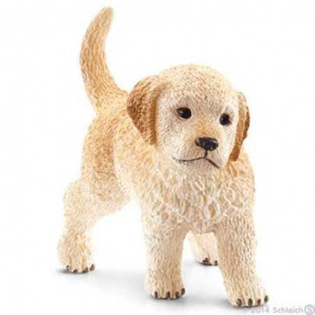 CUCCIOLO di GOLDEN RETRIEVER animali in resina SCHLEICH miniature 16396 farm life CANE dog