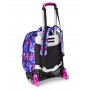 TROLLEY JACK tre ruote 3WD scuola DETACH seven SHADY DYE GIRL vol 37 litri ZAINO staccabile 3 IN 1 SEVEN - 7