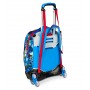 TROLLEY JACK tre ruote 3WD scuola FANTASYS seven BOY vol 33 litri ZAINO staccabile SEVEN - 2