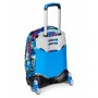 TROLLEY JACK tre ruote 3WD scuola FANTASYS seven BOY vol 33 litri ZAINO staccabile SEVEN - 6
