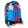 TROLLEY JACK tre ruote 3WD scuola FANTASYS seven BOY vol 33 litri ZAINO staccabile SEVEN - 7