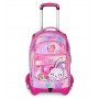 TROLLEY JACK tre ruote 3WD scuola FANTASYS seven GIRL vol 33 litri ZAINO staccabile SEVEN - 2