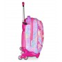 TROLLEY JACK tre ruote 3WD scuola FANTASYS seven GIRL vol 33 litri ZAINO staccabile SEVEN - 4