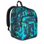ZAINO scuola PRO XXL seven DETACH backpack VERDE BLU the double CON EARPHONE WIRELESS SEVEN - 3