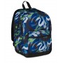 ZAINO scuola PRO XXL seven VERDE BLU backpack CON EARPHONE WIRELESS the double SEVEN - 3