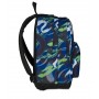 ZAINO scuola PRO XXL seven VERDE BLU backpack CON EARPHONE WIRELESS the double SEVEN - 4