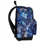 ZAINO scuola PRO XXL seven BLU AZZURRO backpack CON EARPHONE WIRELESS the double SEVEN - 4