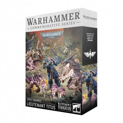 LIEUTENANT TITUS tenente SPACE MARINES miniatura WARHAMMER 40K età 12+ Games Workshop - 1