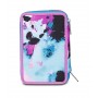 ASTUCCIO triplo scomparto QUICK GRAFFITI GIRL con 3 zip SCUOLA seven COMPLETO di materiale SEVEN - 7