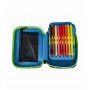 ASTUCCIO attrezzato SPEED PAD con zip SCRIBBLED FLAME seven SCUOLA completo di materiale SEVEN - 5