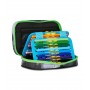 ASTUCCIO attrezzato SPEED PAD con zip SPRINT PAINT BOY seven SCUOLA completo di materiale SEVEN - 2