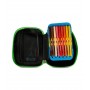 ASTUCCIO attrezzato SPEED PAD con zip SPRINT PAINT BOY seven SCUOLA completo di materiale SEVEN - 5