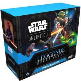 STAR WARS UNLIMITED gioco da tavolo PRERELEASE BOX leggende della forza IN ITALIANO età 12+ Asmodee - 1