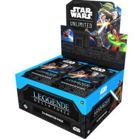 STAR WARS UNLIMITED set di carte BOX DA 24 BOOSTER PACK leggende della forza IN ITALIANO età 12+ Asmodee - 1