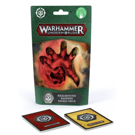 PREDONI DI PIETRA DEL REGNO realmstone riders rivals deck MAZZO IN ITALIANO warhammer UNDERWORLDS età 12+ Games Workshop - 1
