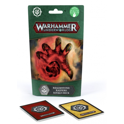 PREDONI DI PIETRA DEL REGNO realmstone riders rivals deck MAZZO IN ITALIANO warhammer UNDERWORLDS età 12+ Games Workshop - 1