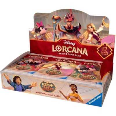 REIGN OF JAFAR set di carte BOX DA 24 BOOSTER PACK disney lorcana IN INGLESE età 12+ Ravensburger - 1
