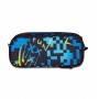 ASTUCCIO scuola SCRIBBLED FLAME seven PORTAPENNE DOPPIO bustina doppia CON ZIP SEVEN - 4