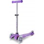 MINI MICRO DELUXE originale FAIRY GLITTER viola LED mono pattino MONOPATTINO età 2+ Micro Monopattini - 1