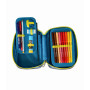 ASTUCCIO attrezzato SPEED CASE con zip SHADY DYE BOY seven SCUOLA completo di materiale