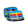 ASTUCCIO attrezzato SPEED CASE con zip HIDDEN SPOT BOY seven SCUOLA completo di materiale