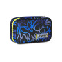ASTUCCIO attrezzato SPEED CASE con zip HIDDEN SPOT BOY seven SCUOLA completo di materiale