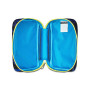 ASTUCCIO attrezzato SPEED CASE con zip HIDDEN SPOT BOY seven SCUOLA completo di materiale