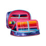 ASTUCCIO attrezzato SPEED CASE con zip SHADY DYE GIRL seven SCUOLA completo di materiale