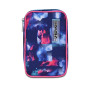 ASTUCCIO attrezzato SPEED CASE con zip SHADY DYE GIRL seven SCUOLA completo di materiale