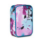 ASTUCCIO attrezzato SPEED CASE con zip QUICK GRAFFITI GIRL seven SCUOLA completo di materiale