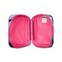 ASTUCCIO attrezzato SPEED CASE con zip QUICK GRAFFITI GIRL seven SCUOLA completo di materiale