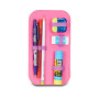 ASTUCCIO attrezzato SPEED CASE con zip QUICK GRAFFITI GIRL seven SCUOLA completo di materiale