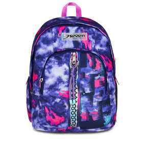 ZAINO scuola DUAL seven DETACH backpack SHADY DYE vol 32 litri GIRL