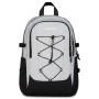 ZAINO invicta INVICT-ACT PLUS scuola GRIGIO CHIARO logo GRS