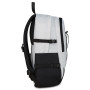 ZAINO invicta INVICT-ACT PLUS scuola GRIGIO CHIARO logo GRS