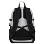ZAINO invicta INVICT-ACT PLUS scuola GRIGIO CHIARO logo GRS