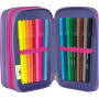 ASTUCCIO 3 ZIP triplo scomparto WWF GIRL accessoriato KOALA materiale per la scuola