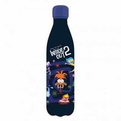 BORRACCIA in acciaio inox 304 SEVEN bottle INSIDE OUT 2 caldo e freddo NERO 500 ml
