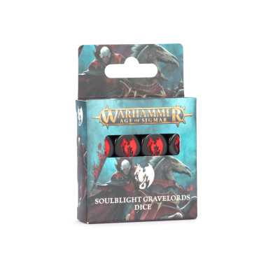 SET DI 16 DADI warhammer SOULBLIGHT GRAVELORDS dadi AGE OF SIGMAR età 12+