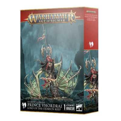 PRINCIPE VHORDRAI signore della rocca cremisi LORD OF THE CRIMSON KEEP warhammer AGE OF SIGMAR età 12+