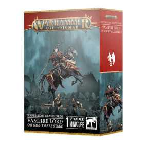 SIGNORE DEI VAMPIRI SU DESTRIERO INCUBO vampire lord on nightmare steed SOULBLIGHT GRAVELORDS warhammer AGE OF SIGMAR età 12+