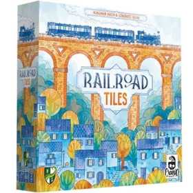 RAILROAD TILES gioco da tavolo CON LE TESSERE cranio creations IN ITALIANO età 8+