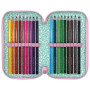 ASTUCCIO 3 ZIP attrezzato FAIRY DUSK santoro GORJUSS con materiale 607GJ33
