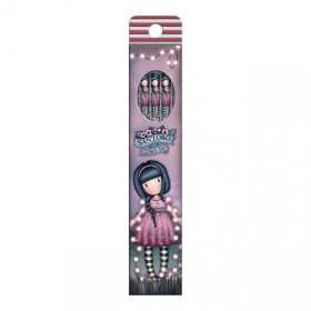 SET DI 4 MATITE kit cancelleria FAIRY DUSK santoro GORJUSS decorate 1311GJ05
