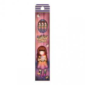 SET DI 4 MATITE kit cancelleria FIREFLY DAWN santoro GORJUSS decorate 1311GJ06