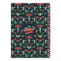 NOTEBOOK con segnalibro LITTLE MUSHROOM santoro GORJUSS spiralato 1336GJ01