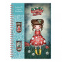 NOTEBOOK con segnalibro LITTLE MUSHROOM santoro GORJUSS spiralato 1336GJ01
