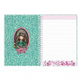 NOTEBOOK con segnalibro WOODLAND WILDFLOWER santoro GORJUSS spiralato 1336GJ02