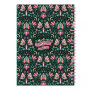 NOTEBOOK con segnalibro WOODLAND WILDFLOWER santoro GORJUSS spiralato 1336GJ02